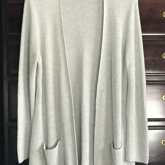 Halogen Grey Sweater, Long Sweater Coat, XL, Casual and Versatile - Picture 2 of 11